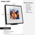thumbnail image 2 of Smart Speaker SAMSUNG LS60D Music Frame w/ Dolby Atmos Audio, 2 of 8