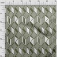 thumbnail image 2 of oneOone Cotton Poplin Fabric Parallelogram & Triangle Geometric Printed Craft Fabric BTY 42 Inch Wide, 2 of 4