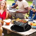 thumbnail image 2 of Shisuyan Fire Pit Mat Stove Mat Circle Heat Protection Mat Fireproof Mat Silicone Fireplace Mat Outdoor Grill Pad For Deck Patio Tabletop 20'', 2 of 8