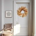 thumbnail image 2 of Faux Circle reed Pampas Wreath  Bohemian Style Wreath for Home Interior Decorations and Events, 2 of 12