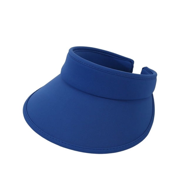 Mens Womens Sun Sports Twill Clip On Tennis Visor