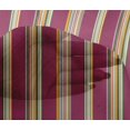 thumbnail image 3 of oneOone Viscose Chiffon Fabric Multicolor Stripe Print Sewing Fabric BTY 42 Inch Wide, 3 of 3