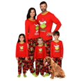 thumbnail image 1 of Dr. Seuss Family Pajama Set Grinch Costume Fun Print Sleepwear, 1 of 6