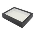thumbnail image 1 of Lipstore Shadow Box Frame Decorative Memory Box for Handicrafts Medals Wedding Photos Black, 1 of 8