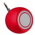 thumbnail image 1 of Milaget Mini Haut-Parleur Prise 3,5 mm AUX Lecteur Audio de Musique pour Téléphone Portable Rouge, 1 of 9