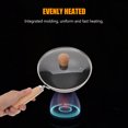 thumbnail image 4 of AURARMLET Cooks Black Frying Pan Wok Asian Cooking Tools Kitchenware 1Pack, 4 of 7