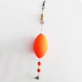 thumbnail image 3 of 2pcs Fishing Float Fishing Bobbers Weighted With Swivel for Saltwater Freshwater, 3 of 10