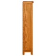 thumbnail image 2 of vidaXL 4-Tier Wooden Adult Bookcase - 45x22x110 cm - Solid Oak Wood, 2 of 5