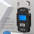 thumbnail image 2 of WeiHeng WH-A25 Balance Électronique Portable Rechargeable Écran LCD Balance à Bagages Conversion Multi-Unités Poignée de Rangement Rétractable 55kg Double Précision Balances avec Rétroéclairage, 2 of 4