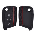 thumbnail image 4 of Key Remote Case Cover Shell For  Golf 7 MK7 Skoda A7 Silicone Car Accessories, 4 of 8