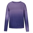 thumbnail image 3 of 2023 Chandail en Molleton de Mode pour Femmes 50 % de Rabais Liquidation et Nouveau Chandail à Col Rond Dégradé d'Hiver T-shirt, 3 of 5