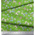 thumbnail image 3 of Soimoi Velvet Fabric Artistic Floral Decor Fabric Printed Yard 58 Inch Wide, 3 of 5