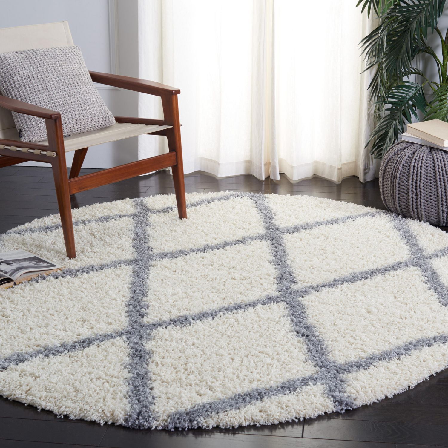Safavieh Venus Quincy Tapis Géométrique Shag