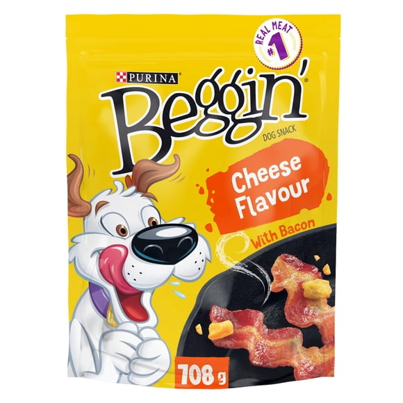 Beggin' Strips Bacon and Cheese, Soft Dog Treats 708g