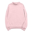 thumbnail image 1 of Jamicy Chandails pour Adolescentes 2025 Nouvelle Mode Chandails Décontractés Surdimensionnés Col Rond Manches Longues Chandails à Enfiler Hauts 2025 Mode d'Automne Vêtements Légers T-Shirts, 1 of 8