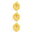 thumbnail image 1 of QualitChoice Cat Neck Cone Puppy Accessories Elizabethan Collars Adjustable Dogs Collar Breathable Surgery Kitten Cones Lemon Pattern S 3Set, 1 of 6