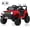 Red, variant on Gymax 12V Kids Ride on Truck Car Battery Powered Toddler Electric Vehicle w/ 3 Speeds Blue