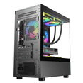 thumbnail image 2 of Computer case with full-view vertical curve design., 2 of 4