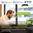 thumbnail image 3 of GHome Smart Plug Mini, Prise Intelligente Wi‐Fi Compatible avec Alexa et Google Home, Prise avec Minuterie et Contrôle par Application, Prises Intelligentes Uniquement Prenant en Charge le Réseau 2,4 GHz, Aucun Concentrateur Requis, Homologué ETL FCC, Blanc, 3 of 5