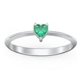 thumbnail image 2 of Heart Birthstone Ring - Emerald (May), 2 of 6