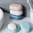 thumbnail image 2 of RXIRUCGD Plastic Bathroom Shower Soap Box Tray Dish Storage Holder Plate Home Travel, 2 of 2