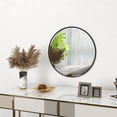 thumbnail image 2 of HOMCOM 24" Bathroom Mirror for Wall, Round Mirror for Living Room Bedroom, 2 of 10