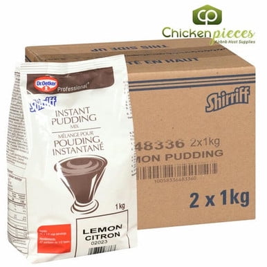 Shirriff Pudding Lemon Powder Instant 1Kg/2.20Lbs (2/Case)-Canadian Made