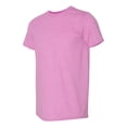 thumbnail image 2 of Gildan T-Shirt Softstyle pour Hommes, m, Orchidée Radiant Chiné, 2 of 3