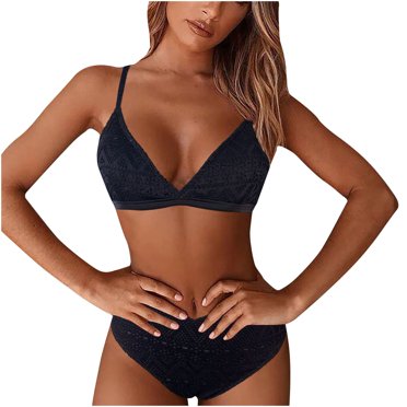 RKSTN Swimsuit for WomenSexy Split Bikini Two-Piece Solid Color Beach Padded Bra SwimsuitCasual Fashion Bathing Suit for Women