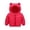 Red, variant on MIASHUI Kids Winter Jackets Baby Girls Boys Hooded Down Coat Thick Warm Windproof Outwear,Light blue,3-4 Years