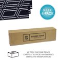 thumbnail image 5 of Plaza Collection Contemporary, Cozy, Vibrant and Soft Stair Tread Mats & Rugs, 9'' x 28'', 5 of 5