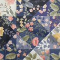 thumbnail image 1 of oneOone Georgette Viscose Blue Fabric Florals Craft Projects Decor Fabric Printed By The Yard 42 Inch Wide, 1 of 4