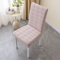 thumbnail image 1 of EGNMCR Home Decor, Room Decor, Wall Decor Elastic Dining Table Chair Cover Half Round Household Chair Cover Cushion Backrest One Universals Chair Flock Stools Cover Cover, 1 of 6