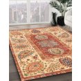 thumbnail image 2 of Ahgly Company Tapis d'Intérieur Rectangulaire Abstrait Rouge Tapis de Zone Abstrait, 2 Pieds x 5 Pieds, 2 of 6