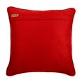 thumbnail image 3 of Housse de Coussin Personnalisée, Coussins Décoratifs Rouges 16x16 Pouces (40x40 cm), Housses de Coussin en Velours à Fermeture Éclair, Damas, Taie de Coussin de Designer Contemporaine - Or Charmant, 3 of 3