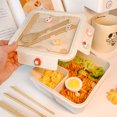 thumbnail image 3 of EastVita Bento Box For Office, Leak Proof Sealed Lunch Dinner Containers, Reusable Lunch Box With Compartments, Microwave Safe (Chopsticks And Spoon Included), 3 of 8