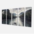 thumbnail image 3 of Design Art - Mountain River with Fog and Rain, 3 of 3