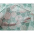 thumbnail image 4 of oneOone Silk Tabby Fabric Circle Block Print Sewing Fabric BTY 42 Inch Wide, 4 of 4