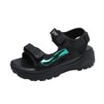 thumbnail image 1 of Leutsin Women's Summer Platform Heel Open Toe Shoes Sports Sandals, 1 of 3