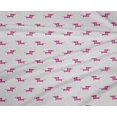 thumbnail image 4 of oneOone Tissu Polyester Lycra Teckel Décor Tissu Imprimé BTY 56 Pouces de Large, 4 of 4
