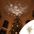 thumbnail image 1 of Wzzjkit Christmas Tree LED Tree Top Projector, Christmas Tree Decorations, Christmas Tree Topper, Christmas/Holiday/Winter Home Party Decorations Christmas Tree Star, 1 of 8