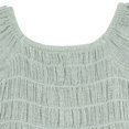 thumbnail image 4 of modern moments™ by Gerber® - Smocked Bubble Romper - Sky, 4 of 5