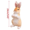 thumbnail image 3 of Saving Sale! Cameland Simulated Rabbit Doll Plush Toy Of The Chinese New Year Of The Rabbit Little White Rabbit Doll Children's Birthday Gift, 3 of 3