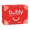 thumbnail image 3 of Bubly Strawberry Sparkling Water 12 x355 ml, Cans, 3 of 10