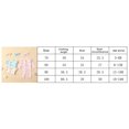 thumbnail image 2 of 2 Pcs Combinaison à Manches Longues Imprimé Floral Col Rond Boutons pour Bébé Filles Beige 3-6 Mois, 2 of 9