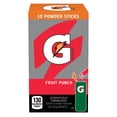 thumbnail image 1 of Gatorade Fruit Punch Sports Drink Powder 10 x 35g, Packets, 1 of 3