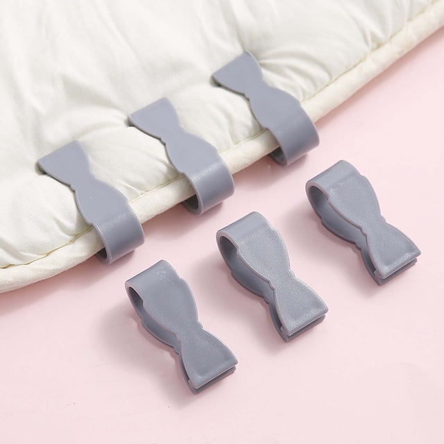 Bathroom Accessories Organizer Clamp Clips for Towels – Kitchen Shower Towel Holder and Rack Accessories for Hand Towels Oven Dishwasher Bathroom Rack and Stand 6PCS