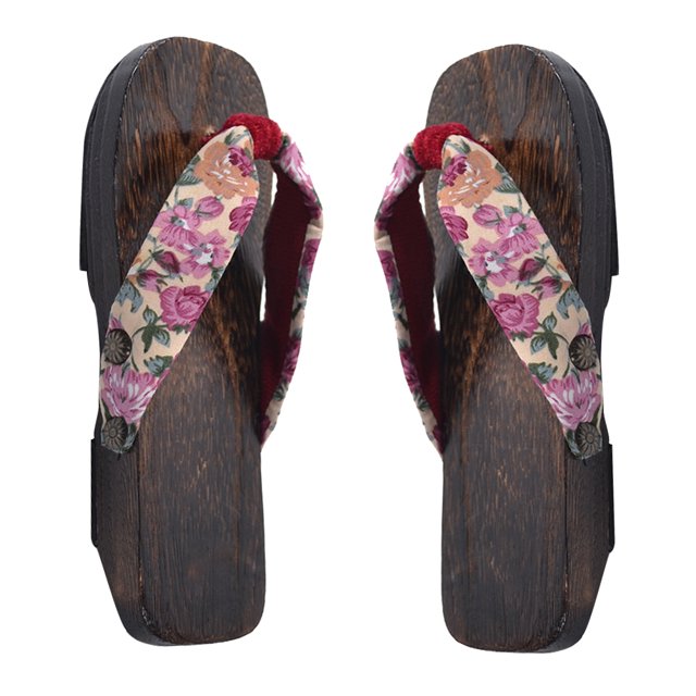 EeaseCA Paulownia Children Clogs Baby Slippers COS Student Clogs Flops Size 22-34 Pink