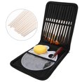 thumbnail image 3 of 1 Set Paint Brush Set Oil Watercolor Canvas Painting Brushes With Carrying Case, 3 of 3