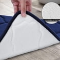 thumbnail image 4 of zanvin Rugs for Bathroom Memory Foam Bath Mat Rug Ultra Soft Non Slip and Absorbent Bathroom Rug Machine Wash Dry Comfortable Thick Bath Rug Carpet for Bathroom Floor Tub and Shower, 4 of 6